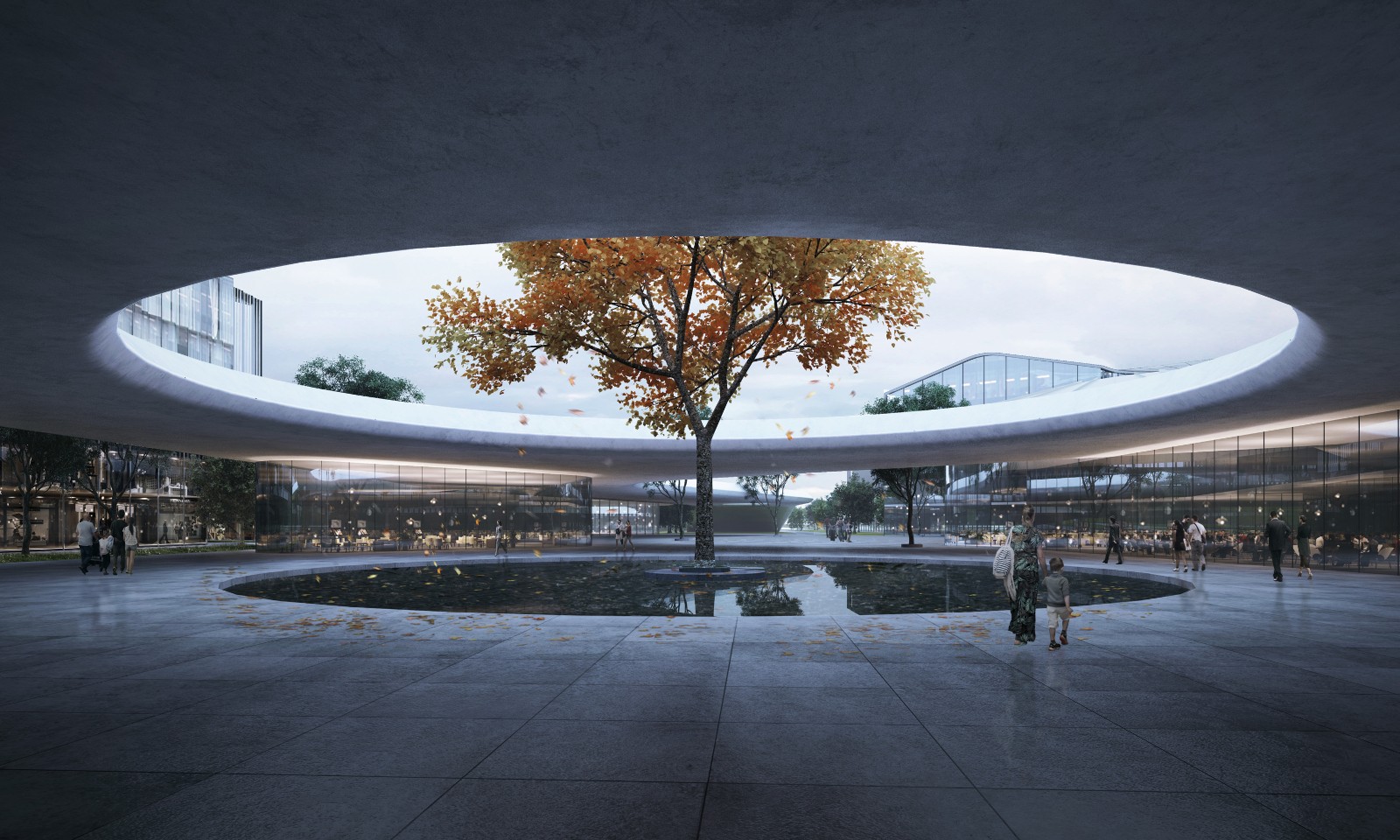 「亮眼设计」阿里巴巴达摩院南湖园区效果图 - vastcg