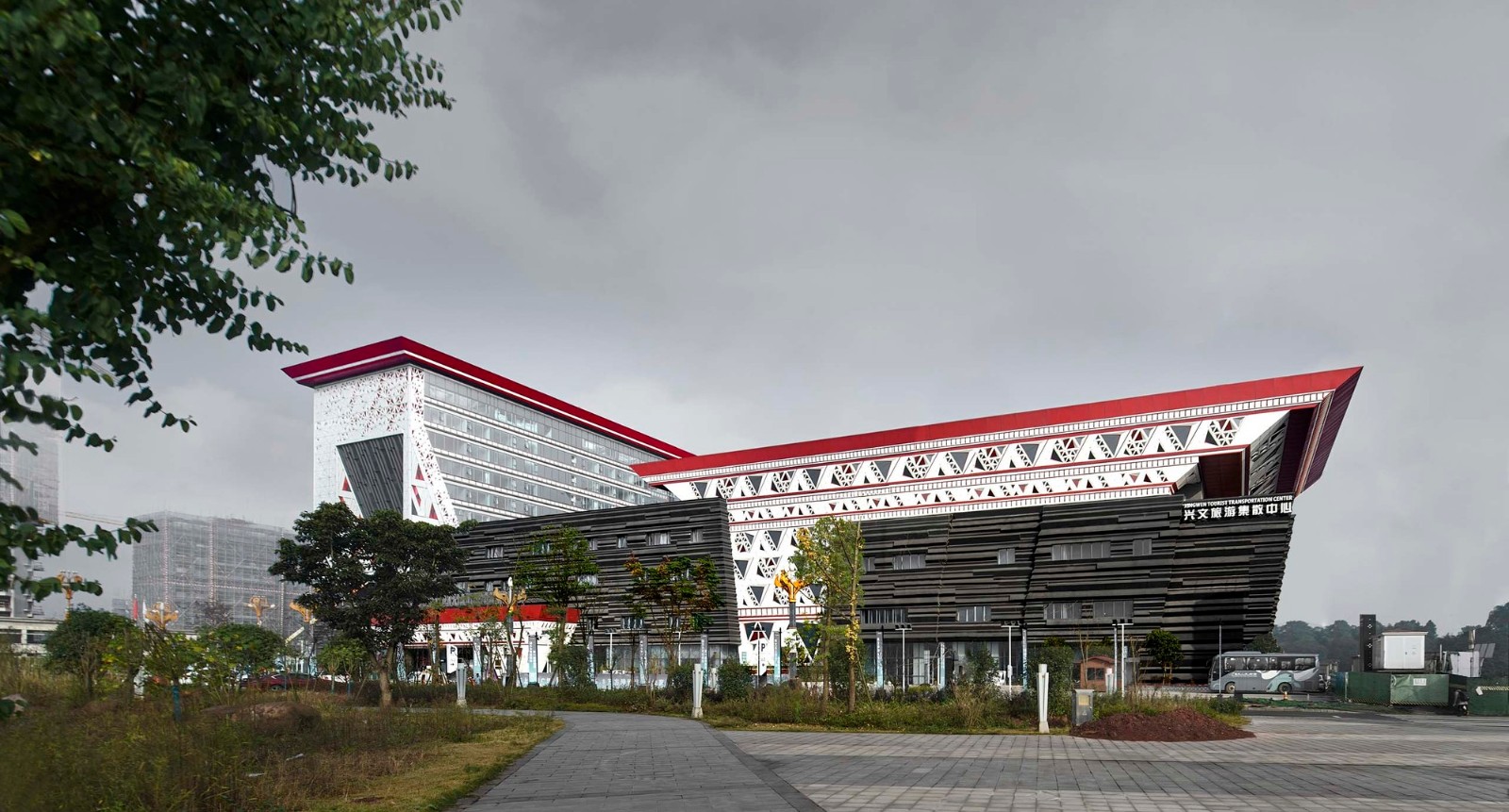 【亮眼建筑】"兴文石海"旅游目的地游客中心 - vastcg