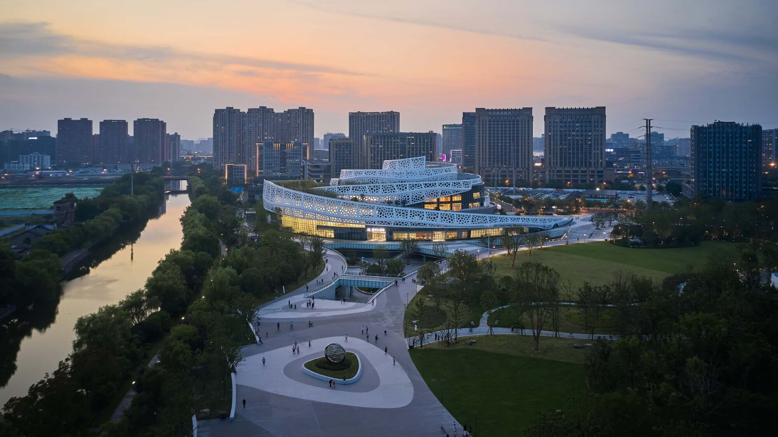 【建筑设计】杭州运河中央公园(二期)设计思路