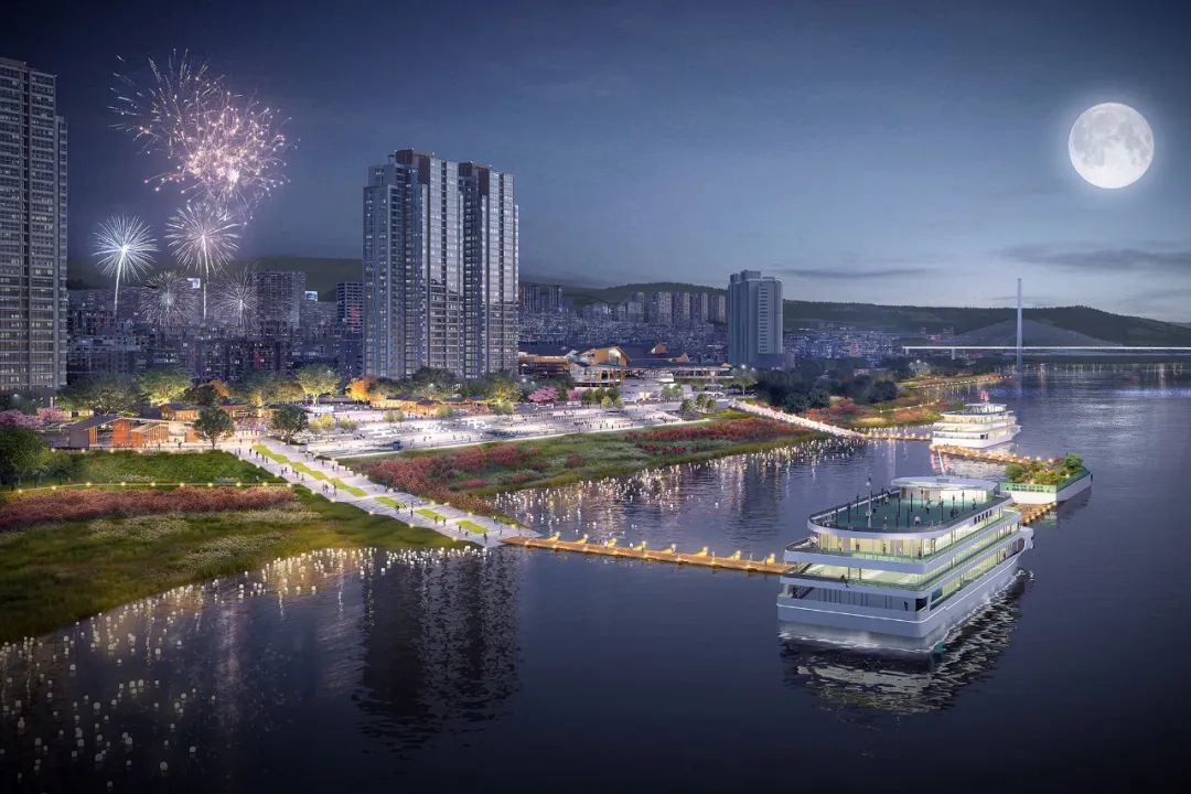 【亮眼设计】重庆市丰都县长江-龙河滨水空间城市设计 - vastcg